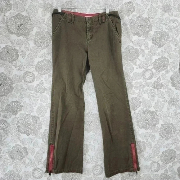 Tommy Hilfiger Chino Boot cut Ankle Zip Women's‎ Pants 6 - Picture 1 of 8